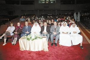 بدر الرفاعي يتوسط رابح حامدي والحسن التهامي﻿﻿كرم دياب﻿