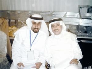 فهد الناصر مع فنان العرب محمد عبده﻿