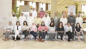 لقطة جماعية للمشاركين في الدورة التدريبية﻿