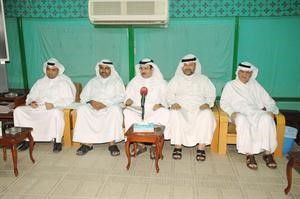 اعضاء القائمة المستقلة خلال المؤتمر الصحافي ﻿