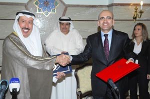 الهارون ووزير المالية التركي وقعا اتفاقية تشجيع وحماية الاستثمارات بين الكويت وتركيافريال حمادمحمد ماهر
