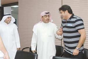 نائب رئيس التحرير المدير العام الزميل عدنان الراشد في حوار باسم مع الجنرال محمد ابراهيم