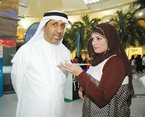 محمد ال بن علي متحدثا لـ الانباء كرم دياب
