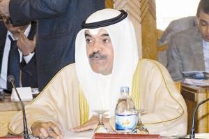 الشيخ فيصل المالك خلال الاجتماع
ناصر عبدالسيد