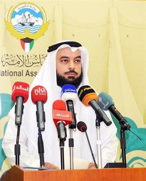 دجمعان الحربش متحدثا