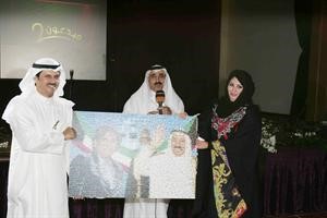 نشمية الشريعان تكرم بدر الفريح﻿