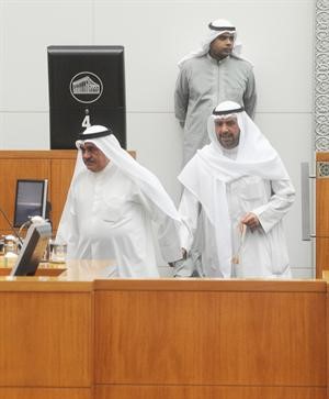 الشيخ احمد الفهد ومصطفى الشمالي
