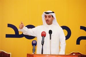 صالح الملا متحدثا
