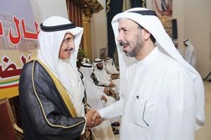 الشيخ دابراهيم الدعيج مرحبا بالصيفي مبارك الصيفي