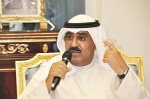 الشيخ مشعل الاحمد يلقي كلمته في الخريجين ضباط الاختصاص
