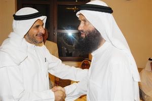 خالد السلطان مهنئا مبارك المطوع ﻿﻿محمد ماهر﻿
