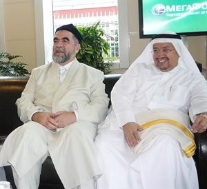 دعادل الفلاح مع العلامة الشيخ محمد الصادق
