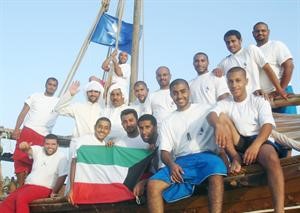 النوخذة خليفة الراشد وفريق الغوص الكويتي﻿