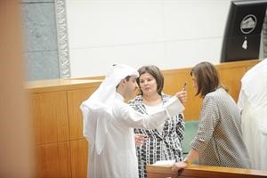  صالح الملا في حديث مع داسيل العوضي ودرولا دشتي