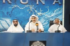 ايمن العلي متوسطا عضوي اللجنة محمد شمس الدين وخالد بورسلي ﻿﻿سعود سالم﻿