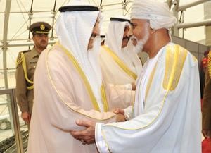 جاسم الخرافي مرحبا بالسلطان قابوس