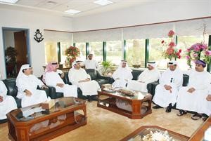 دفاضل صفر خلال لقائه اعضاء لجنة سلامة الاغذية بدول التعاون