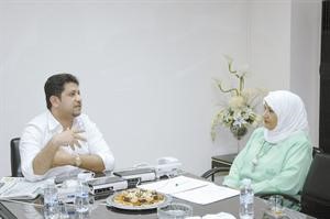 د احمد عبدالعال يحاور الانباء حسن حسيني