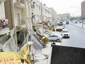 الجليب بعد عملية الازالة اول من امس﻿
