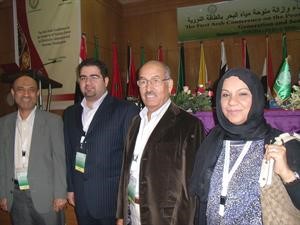 مزمزم الركف والوفد الكويتي المشارك في مؤتمر افاق توليد الكهرباء