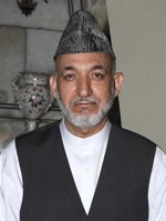 الرئيس الافغاني حامد كرزاي