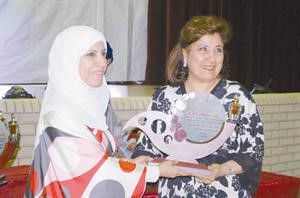 منتهى البناي تكرم دسهام الفريح
