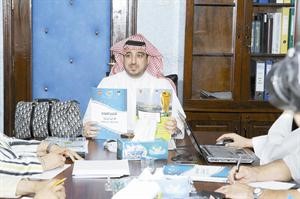 احمد المعراج يستعرض التقريرين المالي والاداريمحمد ماهر