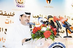 فرز الديحاني متحدثا في اللقاء