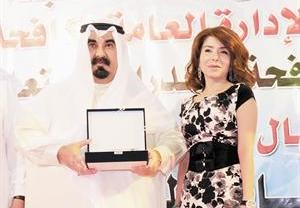 تكريم الاعلامية منيرة عاشور