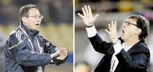 تحد بين مدربي پاراغواي واليابان خيراردو مارتينو وتاكيشي اوكادا﻿