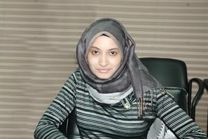 المتفوقة منار السعداوي﻿