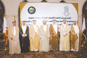 العدساني مع رؤساء دواوين واجهزة الرقابة الخليجية