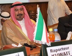 الشيخ دمحمد الصباح خلال الاجتماع﻿