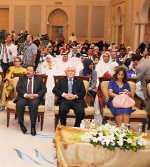 السفيران السوري والاردني حضرا حفل التكريم﻿