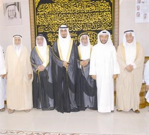 علي الحقان وعبدالوهاب المسباح يهنئان﻿