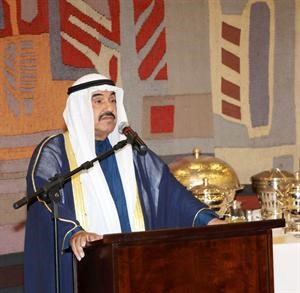سمو رئيس الوزراء متحدثا في الحفل