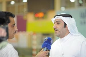  احمد الشحومي يتابع الاستعدادات لانطلاق البطولة﻿