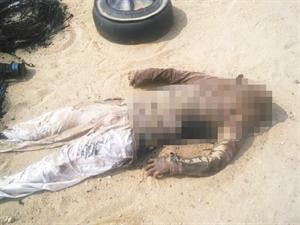 جثة الضحية البنغالي