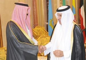 تهنئة من السفير السعودي دعبدالعزيز الفايز
