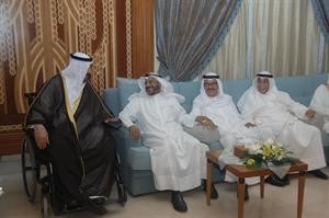 دناصر الصانع مهنئا سمو الشيخ سالم العلي