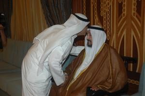 عسكر العنزي مهنئا