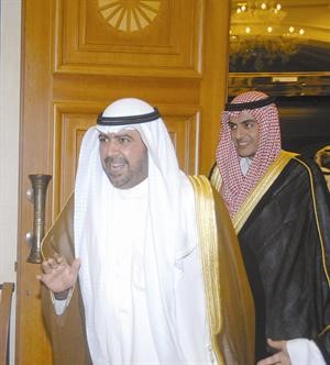 الشيخ احمد الفهد والشيخ ماجد الصباح
