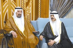 الشيخ محمد الخالد مهنئا