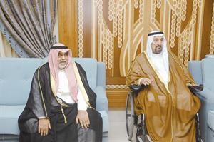الفريق الركن الشيخ احمد الخالد مهنئا