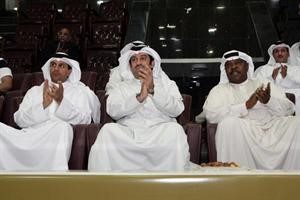 النائب السابق المحامي احمد الشحومي وناصر صالح وناصر الهلفي خلال حفل الافتتاح
﻿