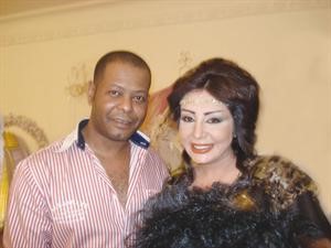 شيماء علي مع المخرج محمد دحام﻿