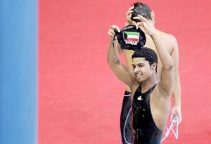 عبدالله الثويني تالق في اولمبياد الشباب﻿