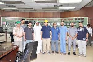 دبدر الشريعان يتفقد قطاع تشغيل وصيانة محطات القوى الكهربائية
