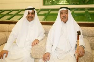 الخرينج مع شقيقه الاكبر متعب﻿