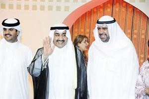 رئيس مجلس الامة جاسم الخرافي في غبقة الشيخ احمد الفهد